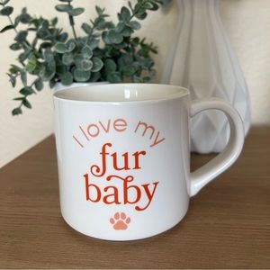 “I love my fur baby” mug